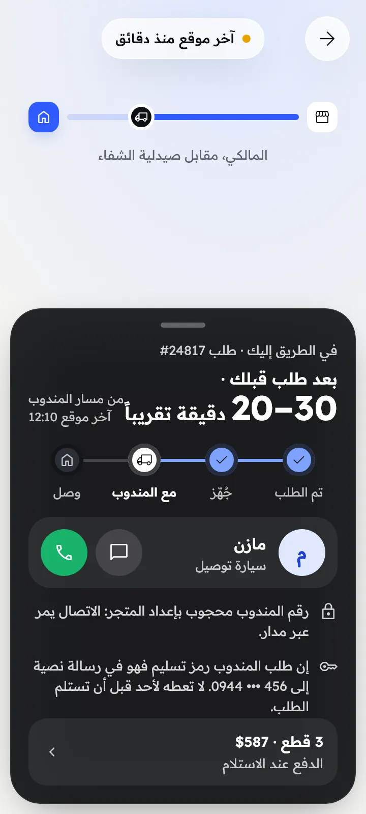 بعد محطة